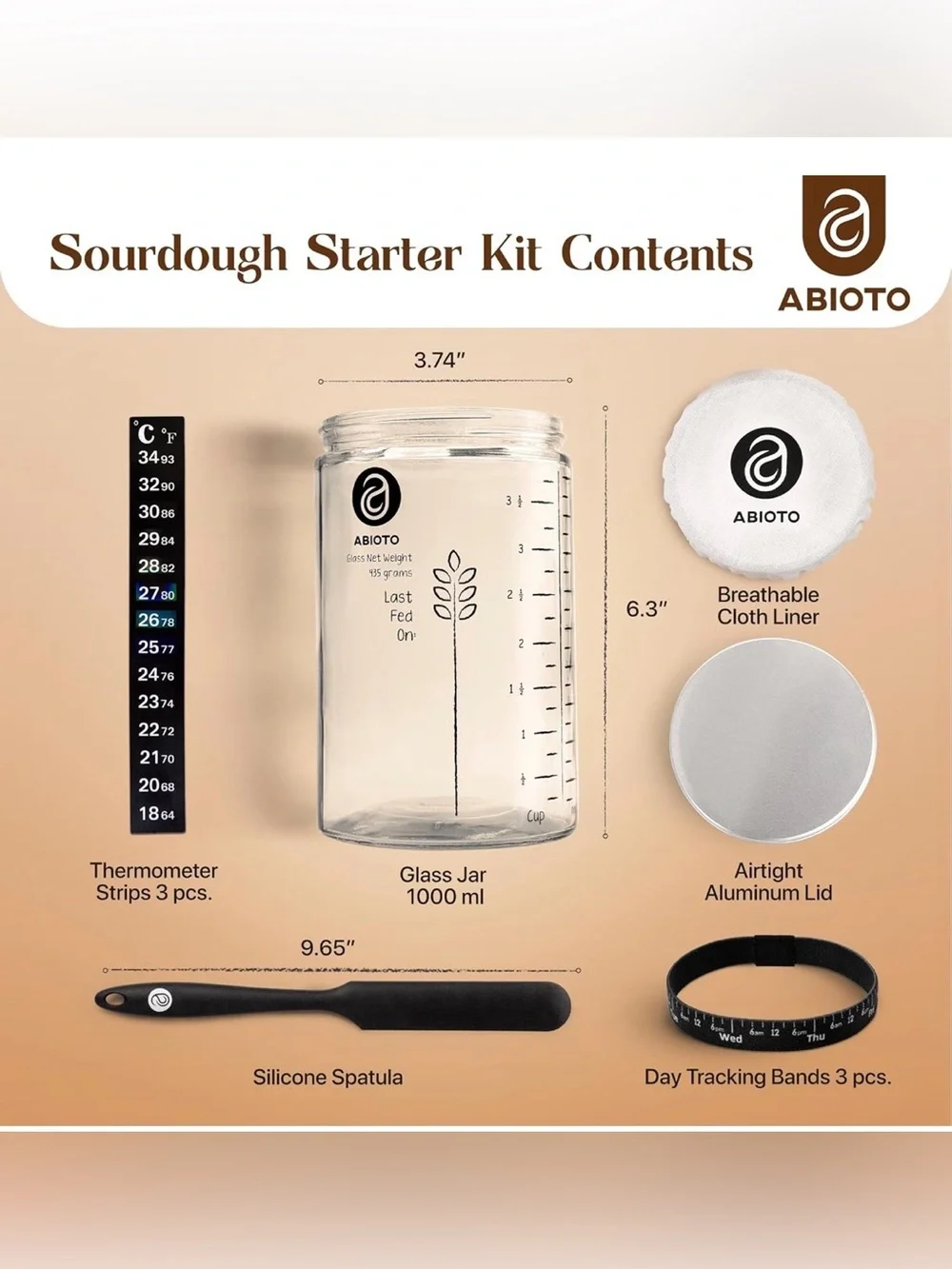Sourdough starter kit